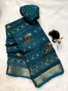 Tew Pure Marsh Chinon Silk Printed Saree